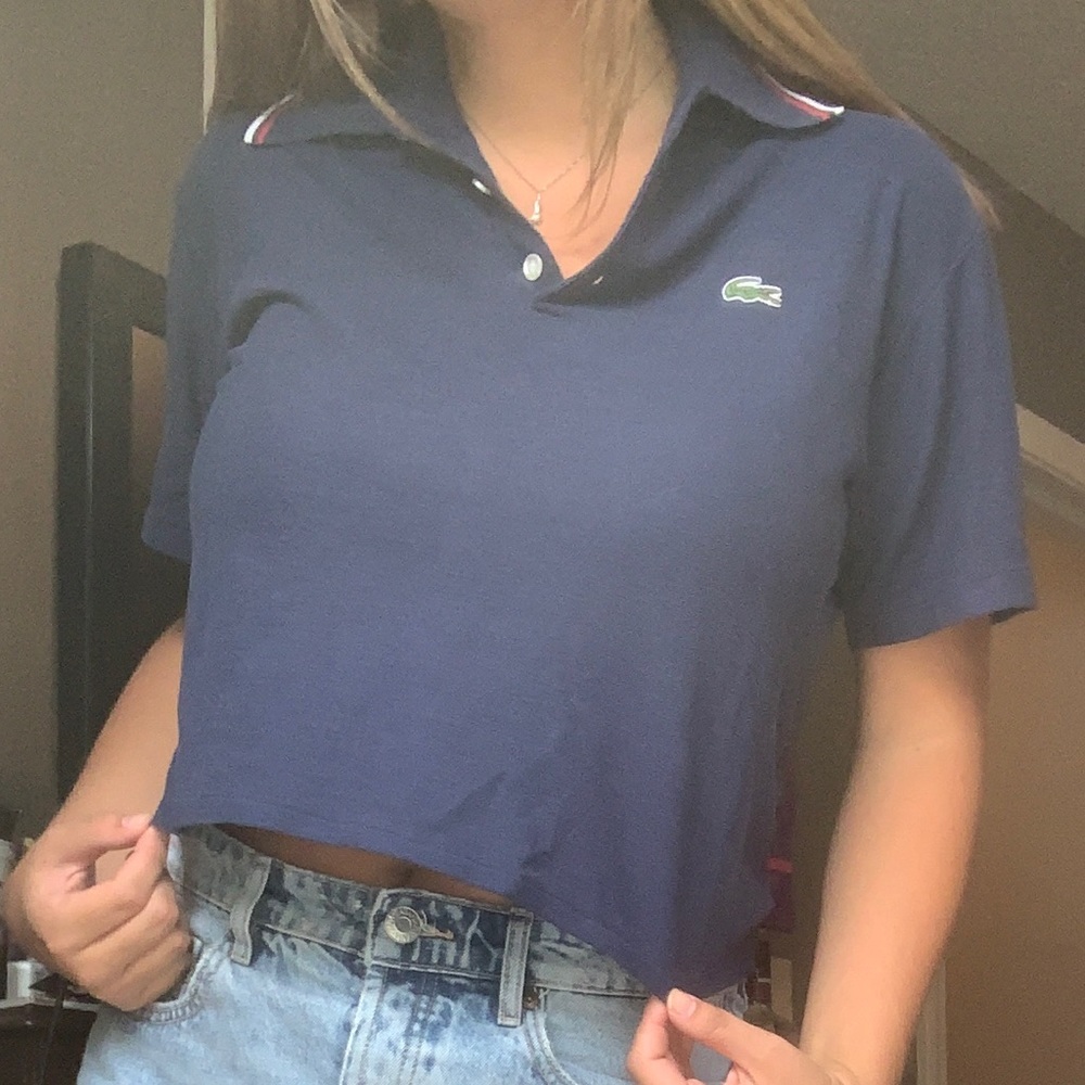 Vintage Lacoste polo top